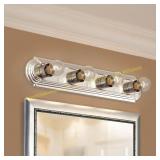 Project Source 24-in 4-Light Vanity Bar