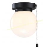 Project Source 1-Light Matte Black LED Mount