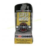 Rhodes American 000 Grade Steel Wool Pad 12pk