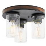 Kichler Barrington 3-Light 11.5-in Flush Mount