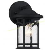 Quoizel Kessel 1-Light Matte Black Wall Light