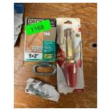 Carabiner, Screw box, etc tool set