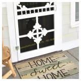 Mohawk Home Plank Rubber Door Mat 1.5x2.5 ft