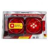 Hopkins Amber/Red Square Trailer Light Kit