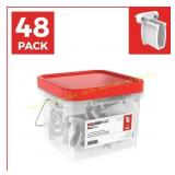 ClosetMaid 3-in Brackets 48-Pack Fixed Mount