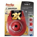 Korky Toilet Flapper Red Rubber For Universal