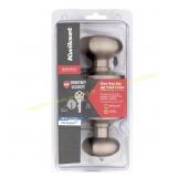 Kwikset SmartKey Satin Nickel Knob KW1 2-3/4"