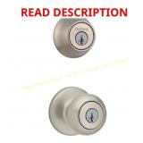 Kwikset Cove Exterior Smartkey Deadbolt Combo