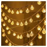 Bubble Globe Light Strand 394in (Warm)