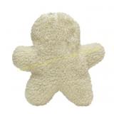 2Ct Boss Pet Digger White Plush Gingerbread Toy