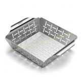 3ct Weber Stainless Grill Basket 9.4x7.5 in