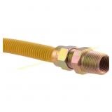 Eastman 1/2 in. MIP x 1/2 in. SS Gas Connector