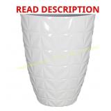 allen + roth Round Planter with Drainage Holes