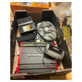 Amp, Card Scanner, Cords, Etc