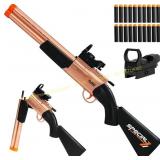 Double-Barrel Toy Gun, Foam Blaster