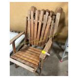 4ct Folding Deck Chairs