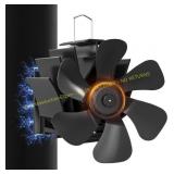 Wood Stove Fan with Magnet for Wood Stoves