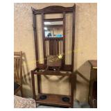 Antique Hall Tree