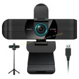 RUWBY 1080P Webcam with Dual Mics