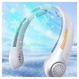 Portable Neck Fan - 5 Speeds, Rechargeable
