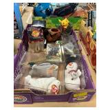 Beanie Babies in Cases, Ornaments, Etc