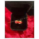 Ladies Daily Wear Rimmed Ring Size 6