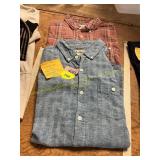 2ct Men s L Weatherproof Vintage Button Downs