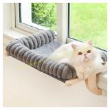 Cloud-Soft Cat Window Sill Perch with Bed
