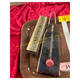 Vintage Train Car + Clacker