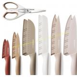 Astercook 13-Piece Knife Set, Stainless Steel