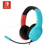 PDP AirLite Wired Headset: Neon Pop for Switch