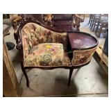 Antique Phone Settee