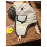 Eddie Bauer Trapper Hat Earflaps/Chinstraps