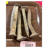 5ct Vintage Railroad Ties