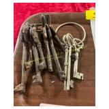 2ct Rings of Skeleton Keys