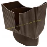 Couch Anti-Spill Drink Holder Tray, Brown