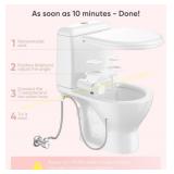 Ultra-Slim Bidet Attachment, Non-Electric