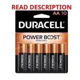 Duracell Coppertop AA Alkaline Batteries 10 pk
