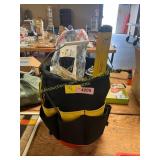 Tool Bucket , Level, Clamps, Etc