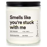 Shqiueos Anniversary Candle Gift 7oz Lavender