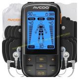 AVCOO 3-in-1 TENS Machine with 30 Modes