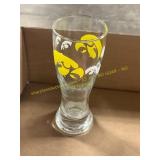 Iowa Hawkeye 2.5oz Satin Etched Shot Glass