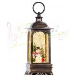 Snow Globes with Music Lantern 6H Timer