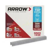 Arrow T50 3/8 W x 3/8 L 18 Ga Staples (Excess Amou