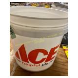 Ace Bucket W/ Miscellaneous See Photos
