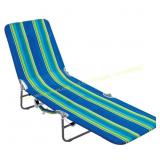 Rio Brands Silver Foldable Chaise Lounge