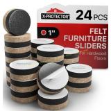 X-Protector Felt Sliders 24 Pcs