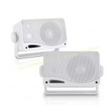 Pyle 3.5 in. 3-Way Marine Speakers
