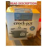 Design Series Crockpot & Sterilite Food Container