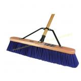 Quickie Jobsite Polypropylene 24 in Push Broom